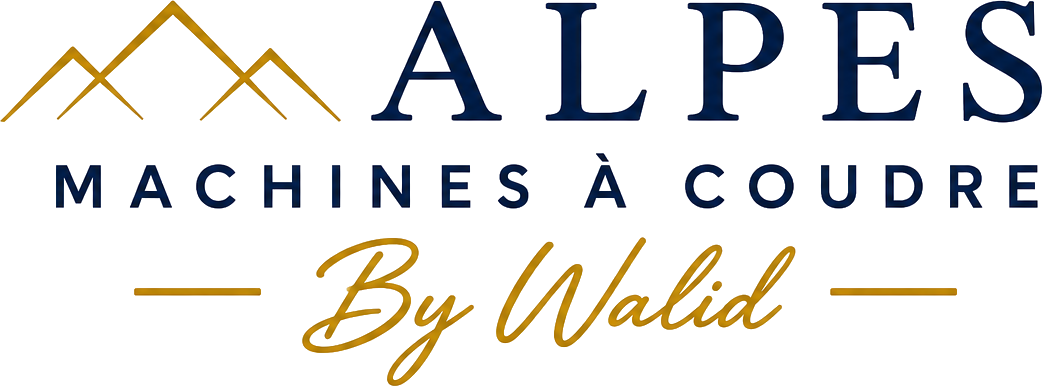 logo Alpes Machines à Coudre Walid Fehri