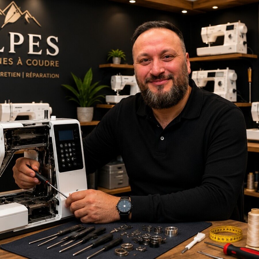 Walid Fehri -Alpes Machines &agrave; Coudre Grenoble