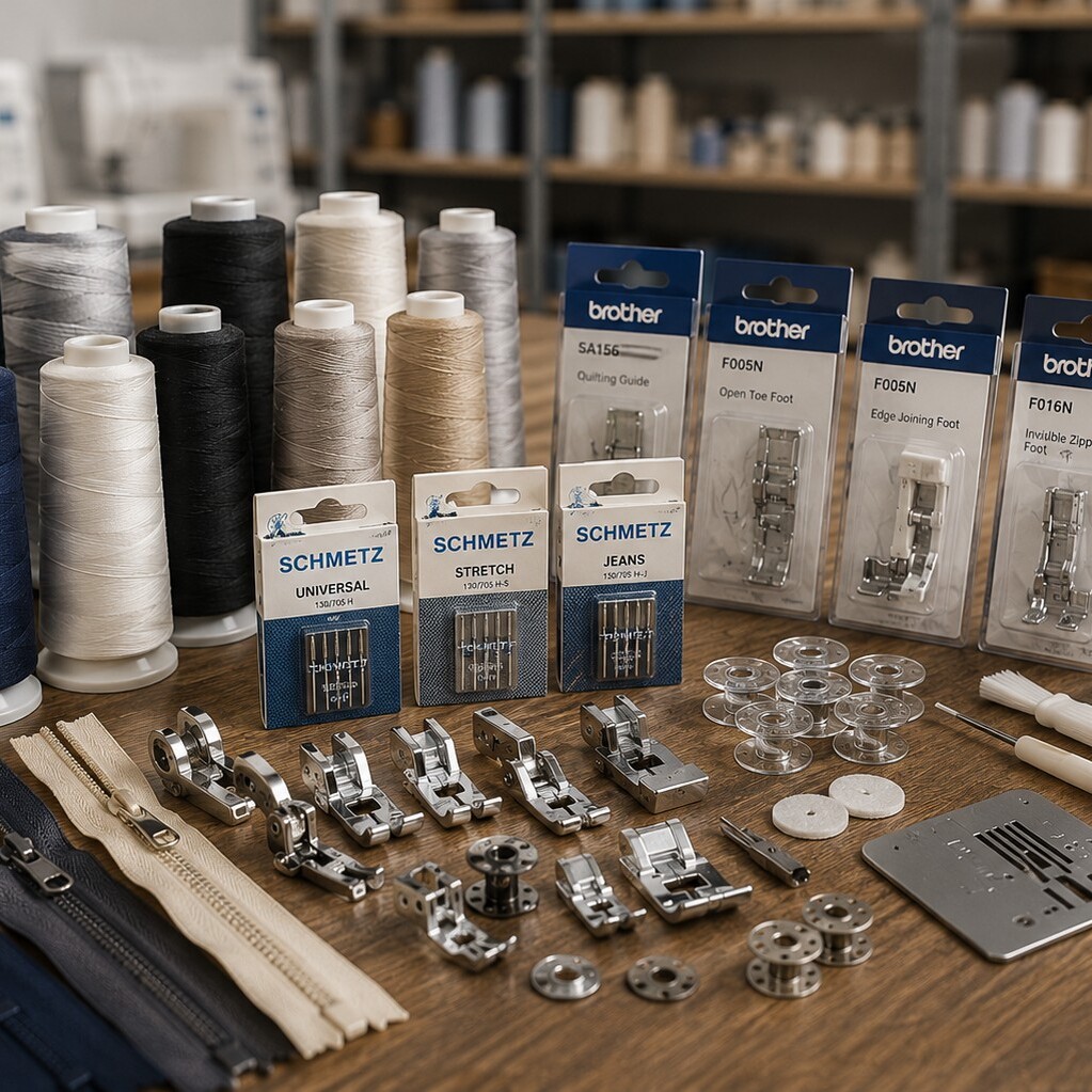 Accessoires, consommables et pi&egrave;ces d&eacute;tach&eacute;es de machines &agrave; coudre &agrave; Grenoble